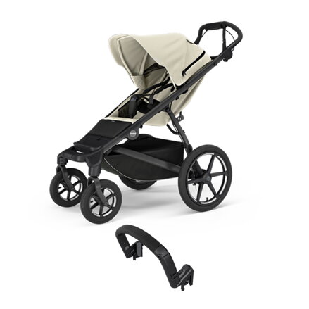 Športový kočík  Thule Urban Glide 4-wheel Soft Beige + madlo